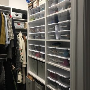 Organized closet!!